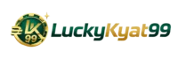 LuckyKyat99 online casino logo featuring a green and gold coin emblem with LK99 branding